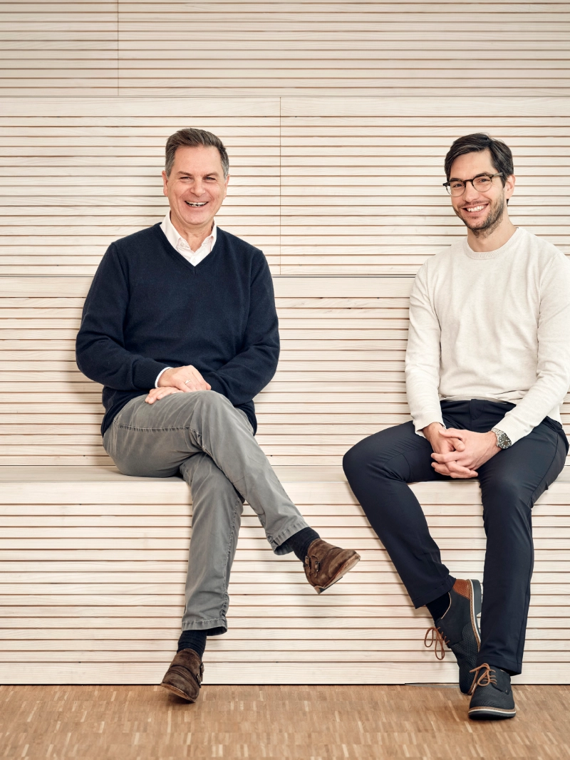 Stefan Rosengarten und Alex Wiedenbach, Geschäftsführung JobRad Leasing Stefan Rosengarten und Alex Wiedenbach, Geschäftsführung JobRad Leasing